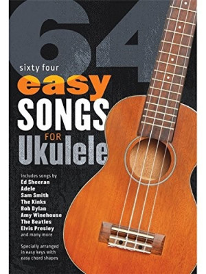 AM1011285 64 EASY SONGS FOR UKULELE UKE BOOK