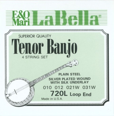 LA BELLA 720L-LE струны для 4-струнного тенор-банджо