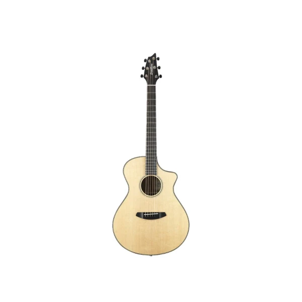 Электроакустическая гитара с кейсом Breedlove Oregon Concert CE Sit.-Myrtlewood, цвет натураль