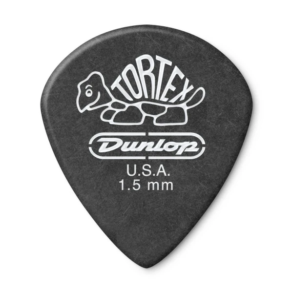 Медиаторы Dunlop 482R150 Tortex Pitch Black Jazz III, толщина 1.5 мм, 72 шт.