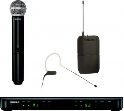 Shure BLX1288E/MX53 M17 радиосистема с радиомикрофоном и головным