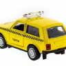Машина "АВТОПАНОРАМА" инерц. ВАЗ 2121 1/50, в/к 12*7*5,5 см, желтая