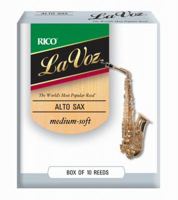 RICO RJC10MS La Voz Medium Soft 10 шт трости для саксофона-альта