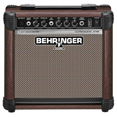 BEHRINGER AT108 комбик для акустических инструментов и вокала 15 Вт