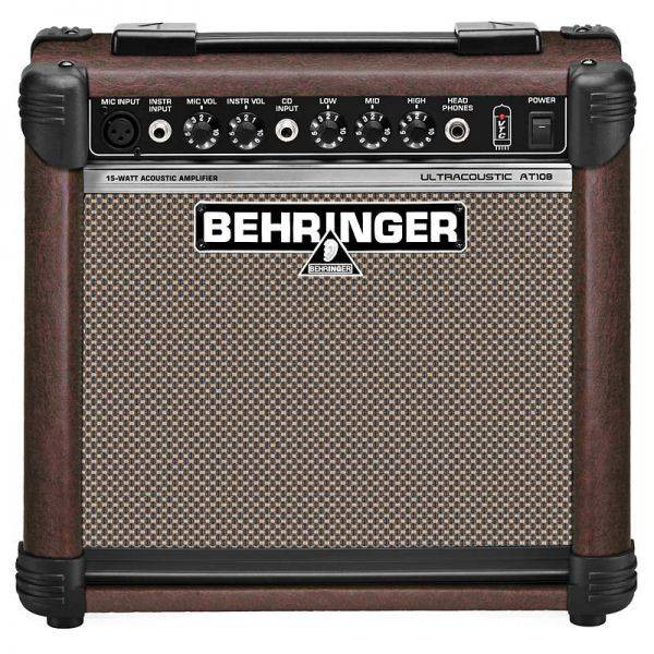 BEHRINGER AT108 комбик для акустических инструментов и вокала 15 Вт