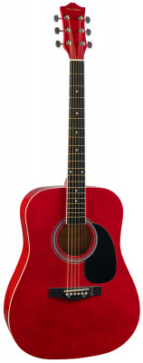 Акустическая гитара COLOMBO LF-4100 RD красная