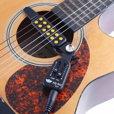 Звукосниматель для акустической гитары BRAHNER AQ-601 магнитный