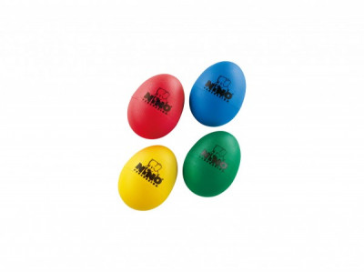Набор шейкеров-яиц MEINL NINOSET540-2 4 шт разного цвета, материал: пластик