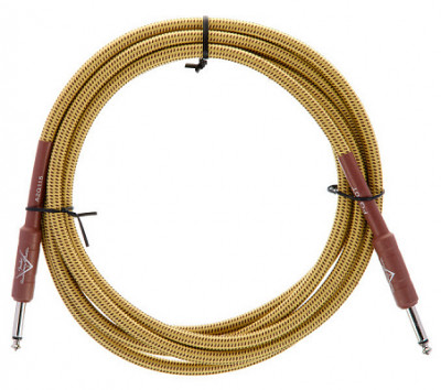 FENDER CUSTOM SHOP 10' INSTRUMENT CABLE TWEED - инструментальный кабель, 3 м, твидовая оболочка