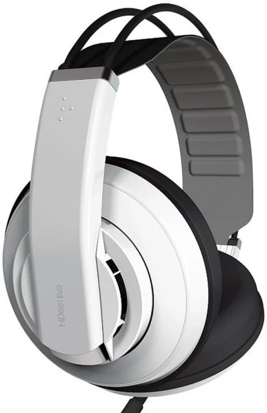 Мониторные наушники Superlux HD681EVO White, 300 мВ, 10-30 кГц, 32 Ом
