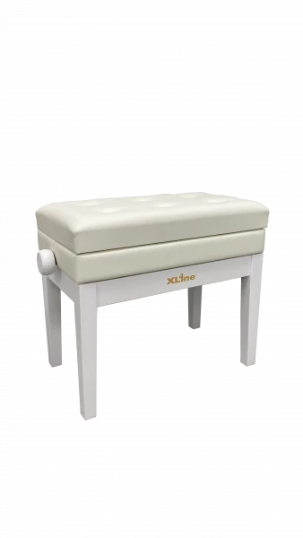 Банкетка для пианино Xline Stand PB-67H регулируемая 50-59 см дерево цвет белый