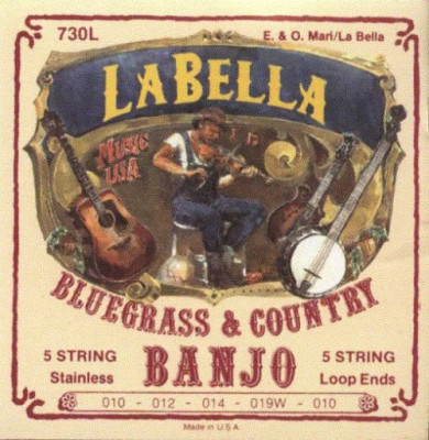 LA BELLA 730L струны для 4-струнного банджо
