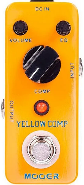 Мини-педаль компрессора Mooer Yellow Comp