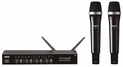 AKG DMS TETRAD VOCAL SET D5 4/2 радиосистема вокальная цифровая с двумя радиомикрофонами
