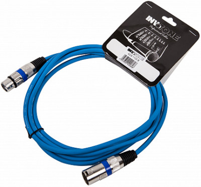 Invotone ACM1103B микрофонный кабель XLR мама-XLR папа 3 м
