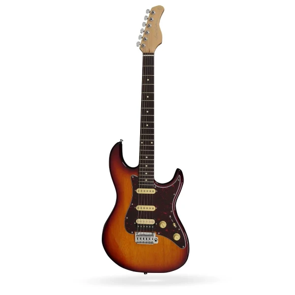 Электрогитара Sire S3 TS, форма Stratocaster, HSS, цвет санберст
