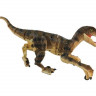 Радиоуправляемый динозавр SUNMIR Велоцираптор (желтый), звук, свет