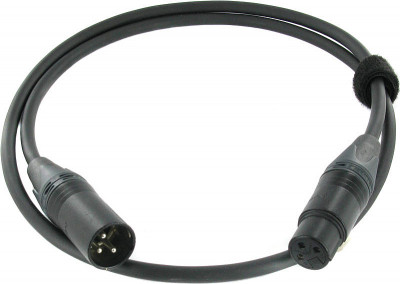 Cordial CPM 1 FM-FLEX микрофонный кабель XLR мама-XLR папа 1 м
