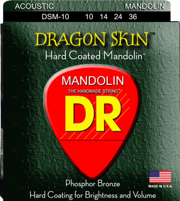 Струны для мандолины (10-36) DR DSM-10-DRAGON SKIN