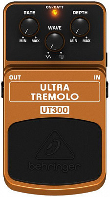 BEHRINGER UT300 ULTRA TREMOLO - Педаль эффектов тремоло для гитар, бас-гитар и клавишных.