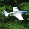 Радиоуправляемый самолет Top RC P-51D синий 750мм 2.4G 4-ch LiPo RTF