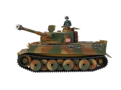 P/У танк Taigen 1/16 Tiger 1 Германия, средняя версия дым для ИК боя V3 2.4G RTR