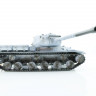 Р/У танк Taigen 1/16 ИС-2 модель 1944, СССР, зимний, (для ИК танк. боя) 2.4G, деревянная коробка