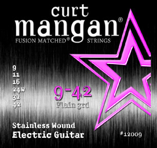 CURT MANGAN 9-42 Stainless Set струны для электрогитары
