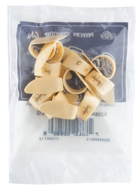 Когти на большой палец Dunlop 9206R Heavies Ivoroid, жёсткие, 12 шт.