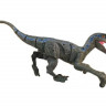 Радиоуправляемый динозавр SUNMIR Велоцираптор (синий), звук, свет