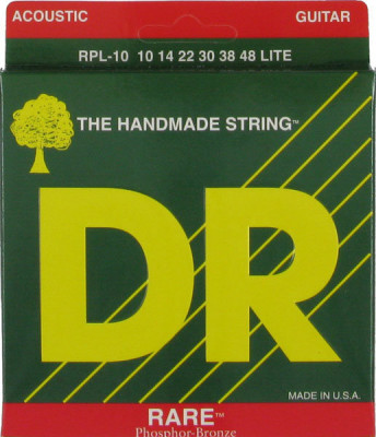 Струны для акустических гитар DR RPL-10-48 RARE
