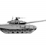 Сборная модель ZVEZDA Российский основной боевой танк Т-90, 1/35