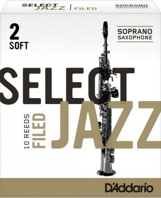 RICO RSF10SSX2S Select Jazz Filed 2S 10 шт трости для саксофона сопрано