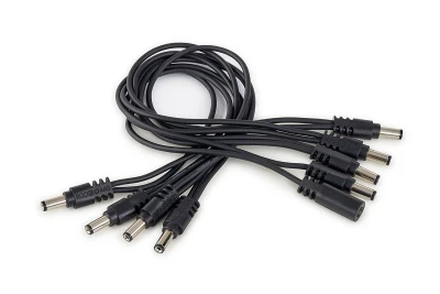 Разветвитель питания 9В пассивный (кабель) 1 на 8, прямой Rockboard FLAT DAISY CHAIN DC8 S