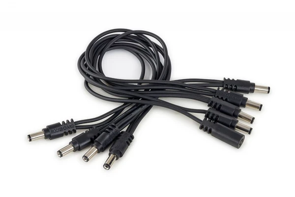 Разветвитель питания 9В пассивный (кабель) 1 на 8, прямой Rockboard FLAT DAISY CHAIN DC8 S