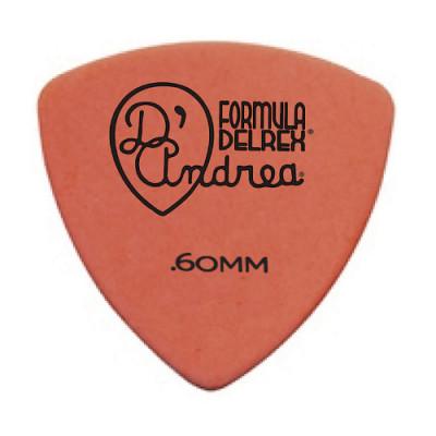 Медиатор 0.60 мм DAndrea RD346 .60TM 72 шт