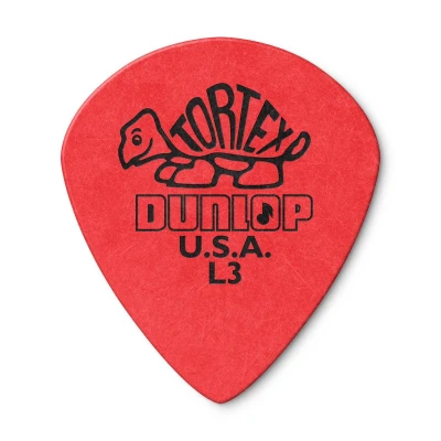 Медиаторы Dunlop 472RL3 Tortex Jazz III, толщина 0.5 мм, 36 шт.