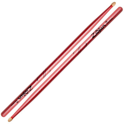 ZILDJIAN Z5ACP 5A CHROMA PINK (METALLIC PAINT) барабанные палочки, цвет розовый металлик