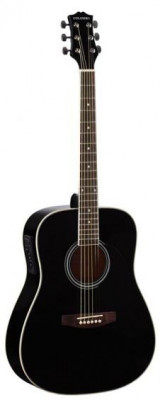 Гитара электроакустическая с эквалайзером COLOMBO LF-4111 EQ BK черная