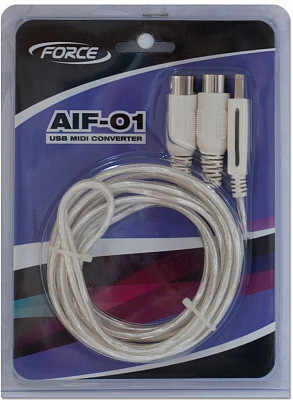 FORCE AIF-01 MIDI-USB интерфейс