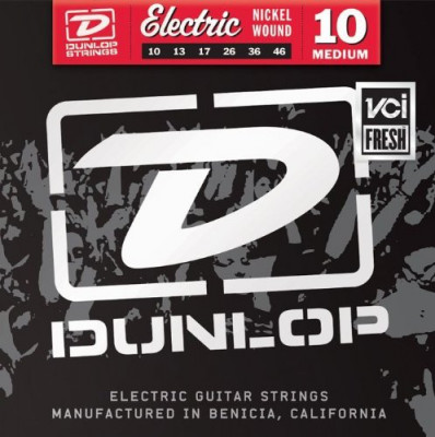 DUNLOP 3РDEN Nickel Plated Steel Medium 10-46 набор из 3-х комплектов струн для электрогитары