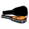 Кейс пластиковый для 12-струнных гитар типа дредноут GATOR GC-DREAD-12 черного цвета