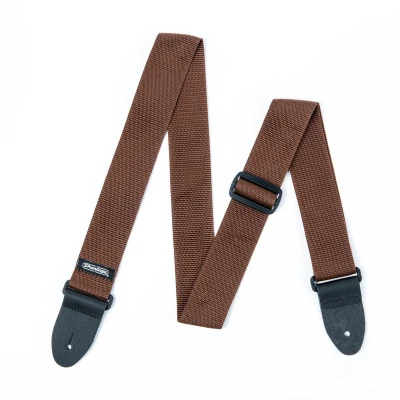 Гитарный ремень полистироловый коричневый Dunlop D0701BR Poly Brown