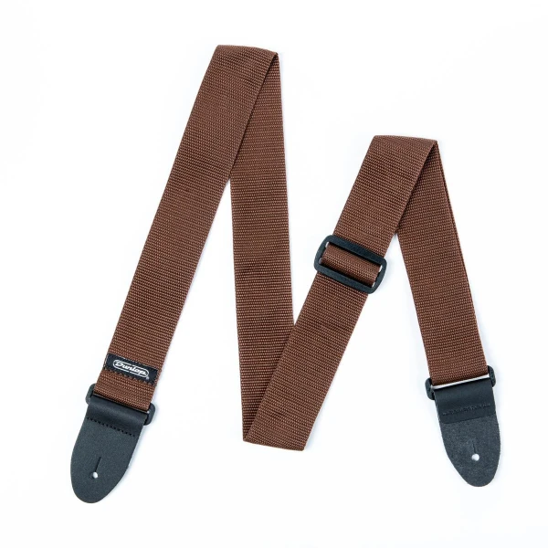 Гитарный ремень полистироловый коричневый Dunlop D0701BR Poly Brown