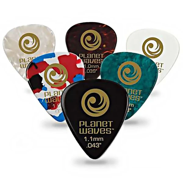 Медиаторы классические Planet Waves 1CWP6-100, 100 шт. в упаковке, 1.00 мм