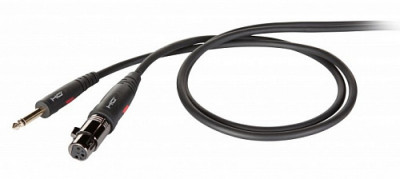 DIE HARD DHG200LU3 микрофонный кабель XLR мама-Jack mono 3 м