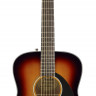 FENDER CC-60S SUNBURST WN акустическая гитара