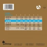Комплект струн для акустической гитары GALLI STRINGS LS1356 Medium, 13-56