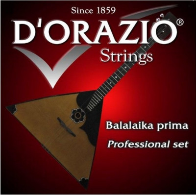 Струны для балалайки прима D'Orazio BAP