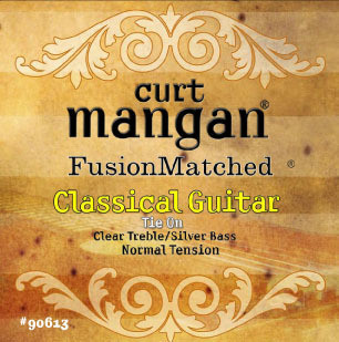 CURT MANGAN Normal Tension Classical (Clear/Silver) струны для классической гитары